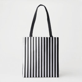 Schwarz-weißes Tanktop für Frauen im minimalistisc Tasche