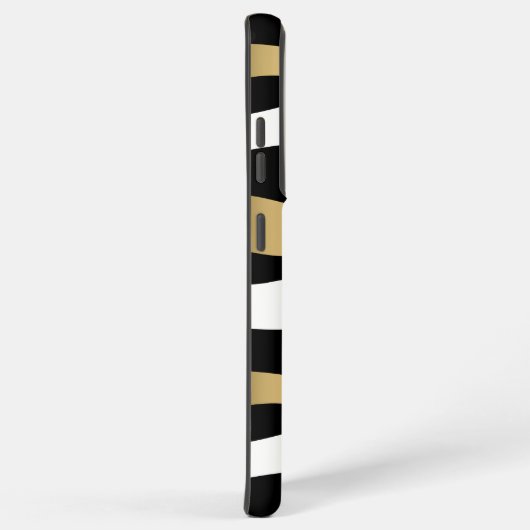 Schwarz-weißes und modernes Zebra-Muster Samsung Galaxy Hülle (Rechte Seite)