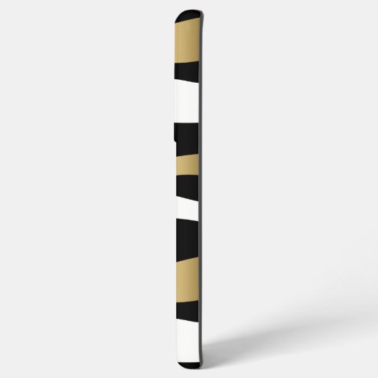 Schwarz-weißes und modernes Zebra-Muster Samsung Galaxy Hülle (Linke Seite)