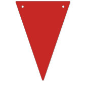 Schwarz-weißes und rotes Hahnentrittmuster-Muster Wimpelkette (Zweite Fahne)