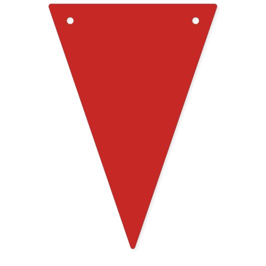 Schwarz-weißes und rotes Hahnentrittmuster-Muster Wimpelkette (Zweite Fahne)