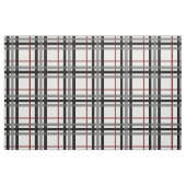 Schwarz-weißes und rotes kariertes Gewebe Stoff (Fat Quarter (45,7 x 55,9 cm))