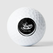 Schwarz-weißes Unternehmen - Logos Business Club Golfball (Vorderseite)
