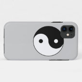 Schwarz-weißes Yang-Symbol Case-Mate iPhone Hülle (Rückseite (Horizontal))