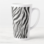 Schwarz-weißes Zebra Milchtasse (Rechts)