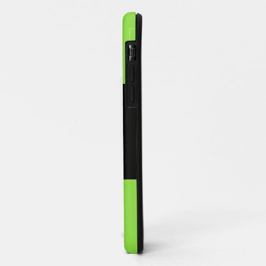 Schwarz-weißes Zebramuster Case-Mate iPhone Hülle (Hinten/Links)