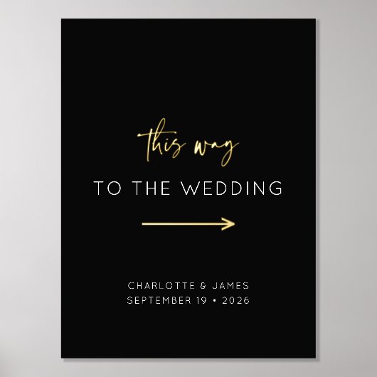 Schwarz-weißes Zeichen für die Minimalkalligrafie Foliendrucke (Vorderseite)