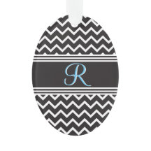 Schwarz | White Zickzack Gothic Zigzag Monogram