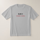 SCHWARZ X T-Shirt (Ablage )