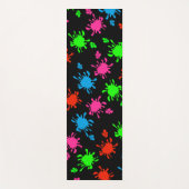 Schwarz Yogamatte (Vorderseite)