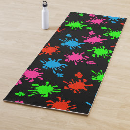 Schwarz Yogamatte