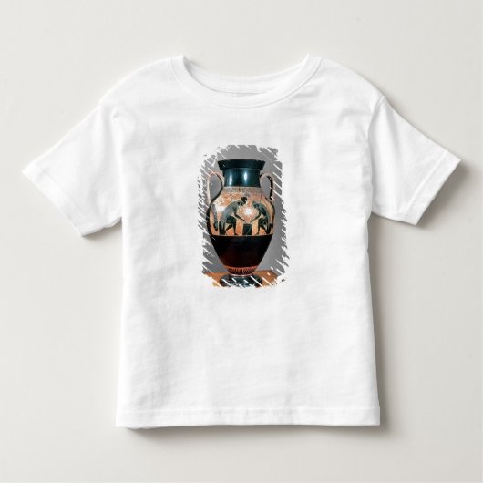Schwarz-Zahl Amphora, der Ajax und Achilleus Kleinkind T-shirt (Vorderseite)