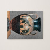 Schwarz-Zahl Amphora, der Ajax und Achilleus Puzzle (Horizontal)