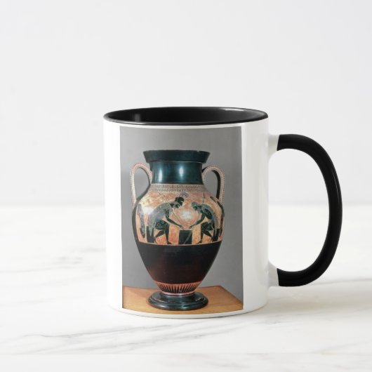 Schwarz-Zahl Amphora, der Ajax und Achilleus Tasse (Rechts)