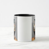 Schwarz-Zahl Amphora, der Ajax und Achilleus Tasse (Zentrum)