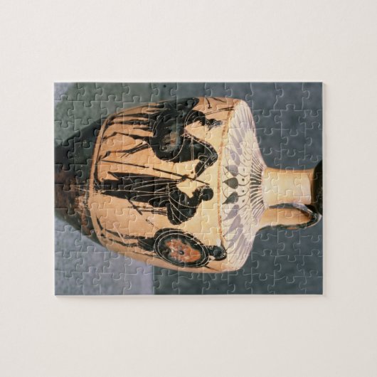 Schwarz-Zahl Dachboden-Vase, 5. Jahrhundert BC Puzzle (Horizontal)