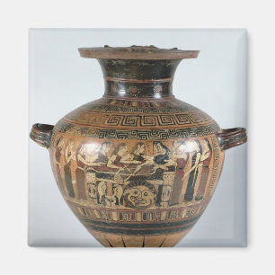 Schwarz-Zahl hydria Magnet
