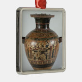 Schwarz-Zahl hydria Silbernes Ornament (Rechts)