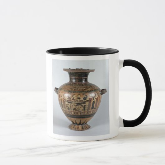 Schwarz-Zahl hydria Tasse (Rechts)