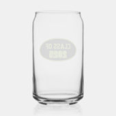 Schwarz-Zitronen-Grüne Schulkammern Jahr Dosenglas (Rückseite)