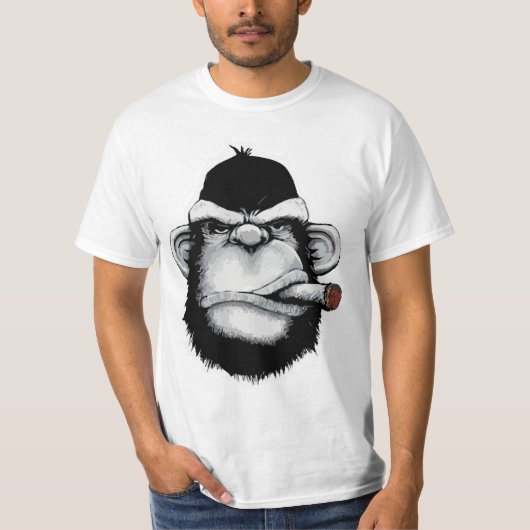 Schwarzaffe T-Shirt (Vorderseite)
