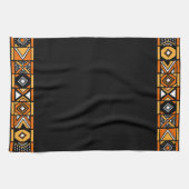 Schwarzafrikaner-Kunst-Geschirrtuch Handtuch (Horizontal)