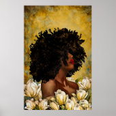 Schwarzafrikaner Poster (Vorne)
