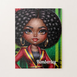 Schwarzafrikanerin Puzzle