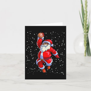 Schwarzafrikanischer Santa Claus Bysketbyll Afro Karte