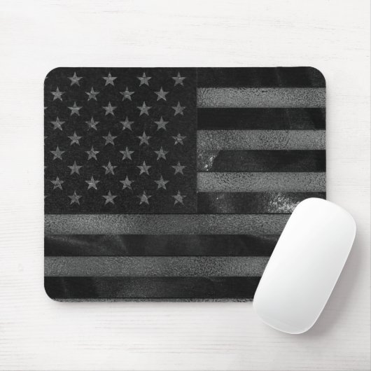 Schwarzamerikanische Flagge Mousepad (Mit Mouse)