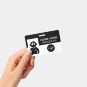 Schwarzarbeiter Ausweis (Handheld)