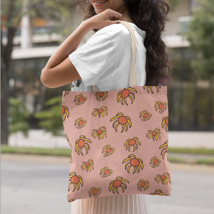 Schwarzaugen-Susanne-Blumenmuster Tasche