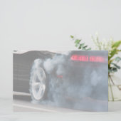 Schwarzautobahn Briefpapier (Stehend Vorderseite)