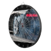 Schwarzautobahn Dartscheibe (Vorderseite rechts)