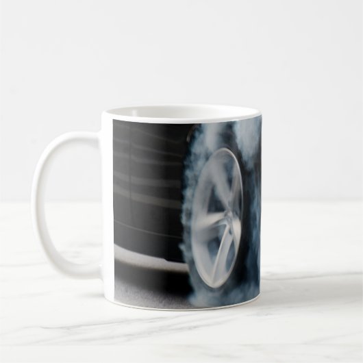 Schwarzautobahn Kaffeetasse (Links)