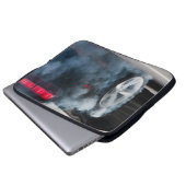 Schwarzautobahn Laptopschutzhülle (Vorne Knopf)