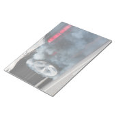 Schwarzautobahn Notizblock (angewinkelt)