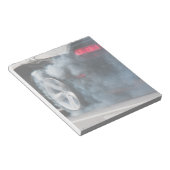 Schwarzautobahn Notizblock (angewinkelt)