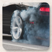 Schwarzautobahn Untersetzer (Vorderseite)