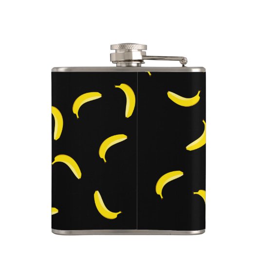 Schwarzbanane Flachmann (Rückseite)