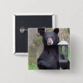 Schwarzbär Button (Vorne & Hinten)