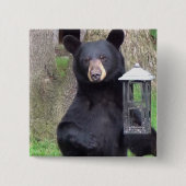 Schwarzbär Button (Vorderseite)