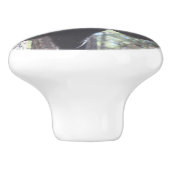 Schwarzbär Keramikknauf (Seitenansicht)