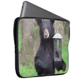 Schwarzbär Laptopschutzhülle (Vorne Rechts)