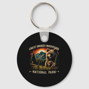Schwarzbär Mutter Great Smokey Mountains National  Schlüsselanhänger