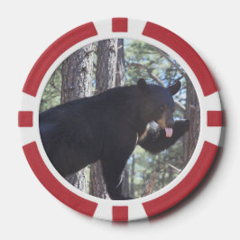 Schwarzbär Pokerchips