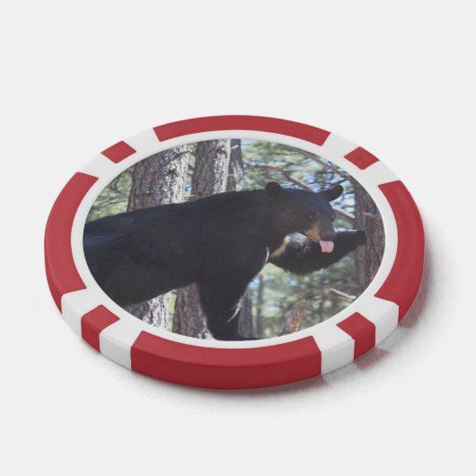 Schwarzbär Pokerchips (Einzeln)