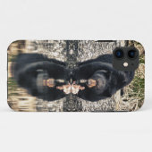 Schwarzbär-Reflexionen Case-Mate iPhone Hülle (Rückseite (Horizontal))