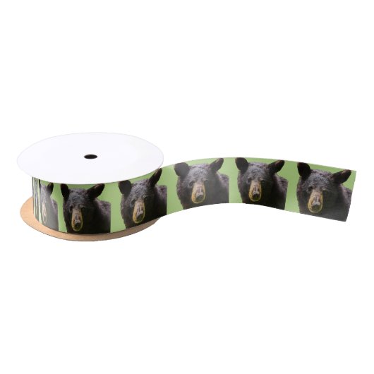 Schwarzbär Satinband (Spule)