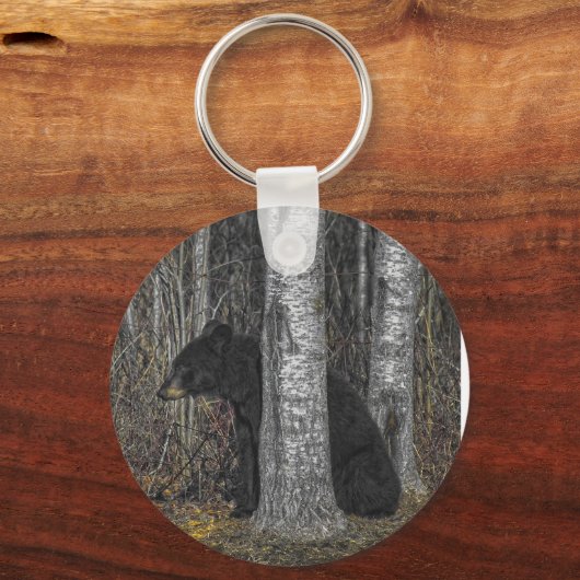 Schwarzbär Schlüsselanhänger (Vorderseite)